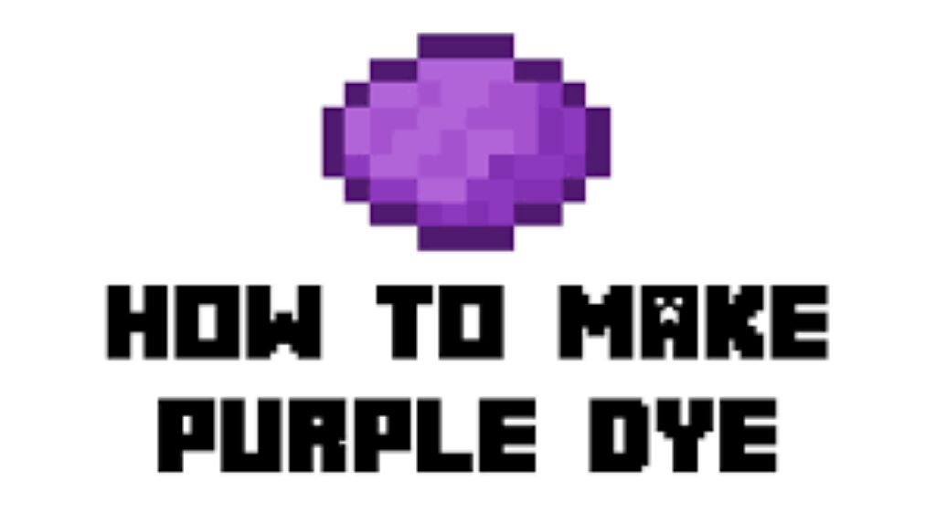 How to Make Purple Minecraft Dye?